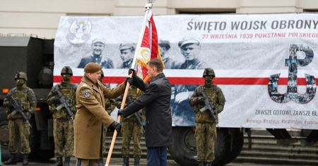 Błaszczak: WOT liczą ponad 26 tys. żołnierzy i konsekwentnie formacja ta się rozrasta