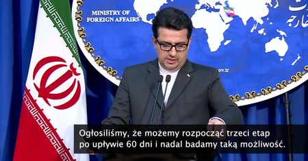 Teheran ostrzega Europę przed “nieoczekiwaną” odpowiedzią, jeśli nie umożliwi Iranowi sprzedaży ropy