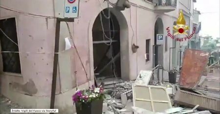 Troje dzieci zostało rannych w wybuchu w ratuszu na przedmieściach Rzymu