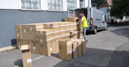 LUBAŃSCY POLICJANCI PRZECHWYCILI PONAD 1,8 MLN SZTUK PAPIEROSÓW BEZ AKCYZY