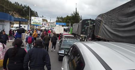 Imigranci protestują przeciwko zmianie zasad wjazdu do Ekwadoru