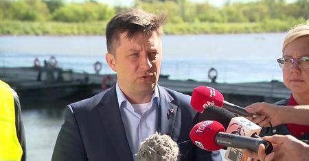 Montaż rurociągu na Wiśle opóźniony. “Szereg nieoczekiwanych zdarzeń”