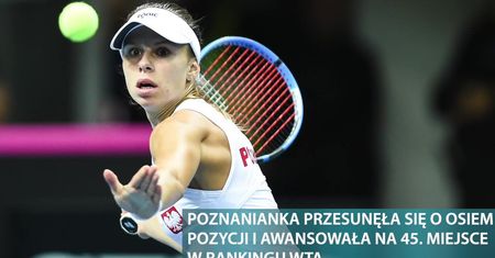 Nowy ranking ATP i WTA. Magda Linette w Top 50. Awans Kamila Majchrzak