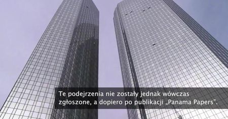 Przeszukania biur Deutsche Bank we Frankfurcie