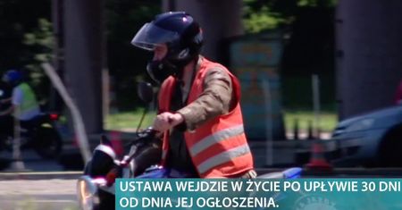 Prawo jazdy kategorii B także na motocykl trójkołowy. Andrzej Duda podpisał nowelizację ustawy