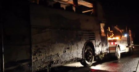 Wypadek szkolnego autobusu na południowym zachodzie Francji. 27 osób rannych