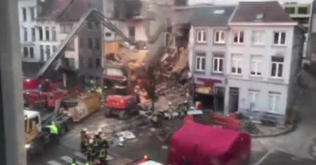 Eksplozja i zawalenie budynków w Antwerpii. Zginęły co najmniej dwie osoby, 14 jest rannych