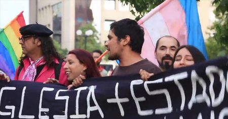 Środowiska LGBT protestowały przeciwko wizycie papieża Franciszka w Chile