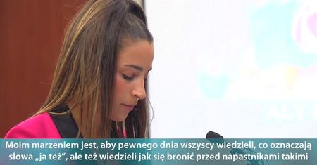 Mistrzynie olimpijskie w gimnastyce zeznawały w sprawie lekarza kadry, który je molestował. “Nie jestem nawet w stanie wyrazić złości, jaką czuję, gdy myślę o tobie”