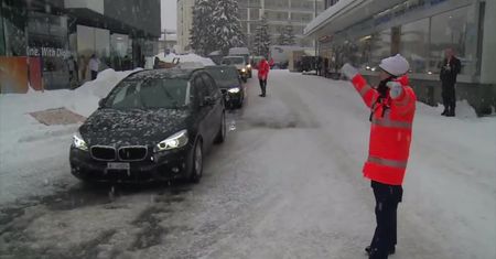 Zaśnieżone Forum Ekonomiczne w Davos. Wzmożono środki bezpieczeństwa