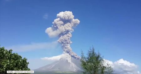 Wulkan Mayon wciąż straszy mieszkańców Filipin.