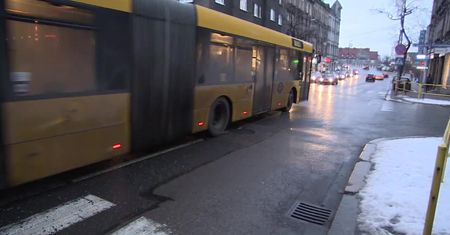 Autobus potrącił kobietę na przejściu dla pieszych w Zabrzu. Kierowca był pod wpływem amfetaminy