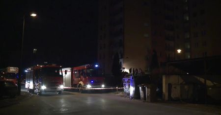 Wybuch gazu w 10-piętrowym bloku w Bytomiu. Jedna osoba poparzona