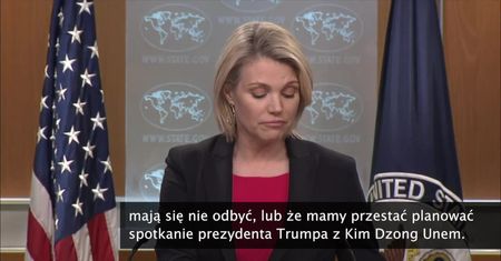 USA nie przestanie planować spotkania Trumpa z Kim Dzong Unem