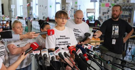 36 dzień protestu niepełnosprawnych w Sejmie