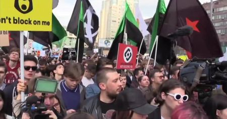 Demonstracje w Moskwie