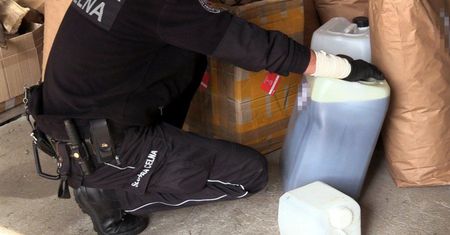 Likwidacja nielegalnego laboratorium