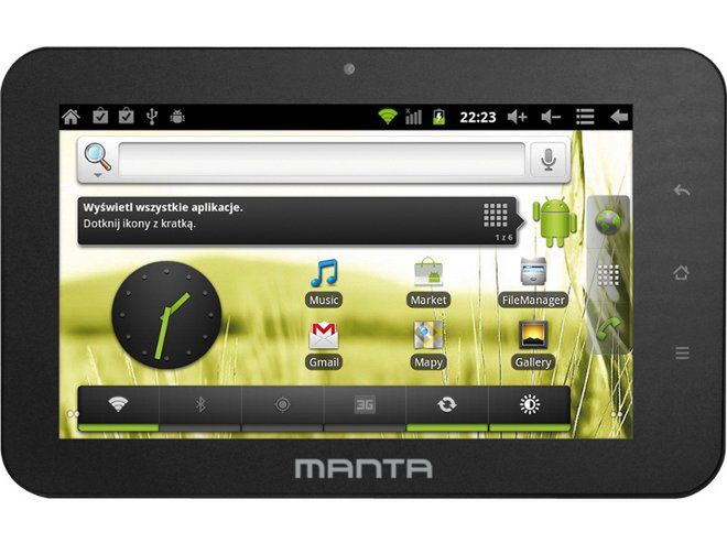 Nowy tablet Manta z linii Power Tab za 499 zł