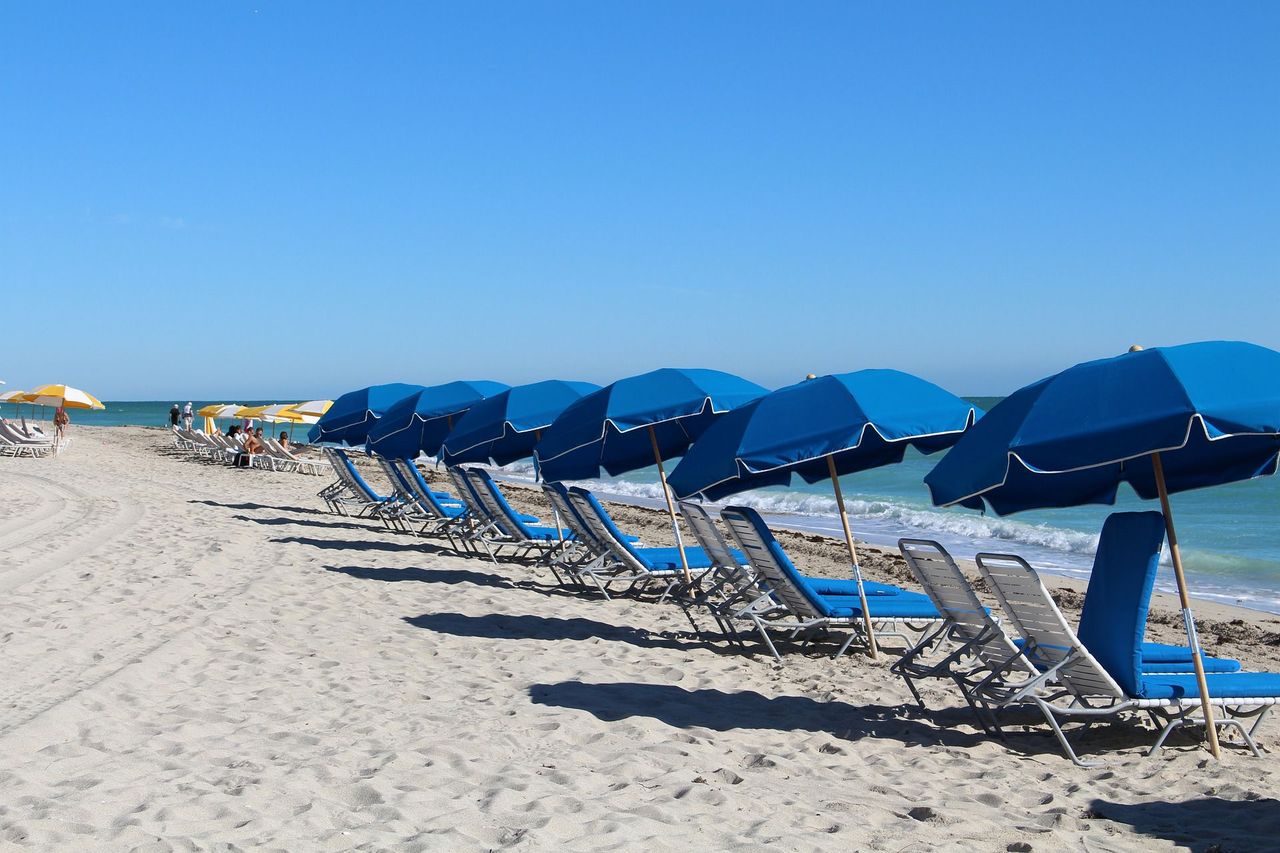 Zamknięcie plaż pomogło. Pustki w Miami Beach