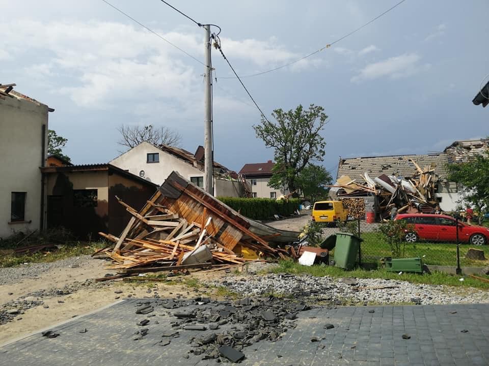 Trąba powietrzna na Śląsku, gigantyczne straty