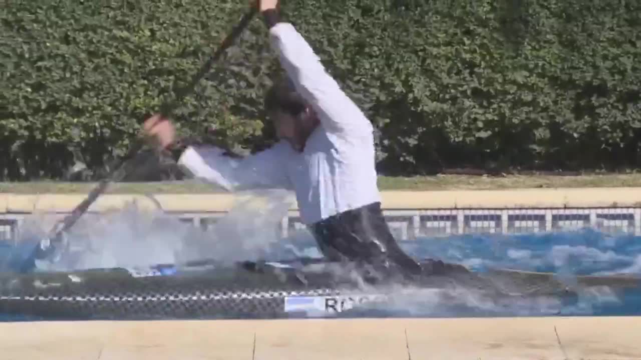 Argentyński kajakarz znalazł sposób na treningi w czasie pandemii. “To będzie naszą przewagą”