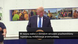 D. Trump: Nasza walka z „chińskim wirusem” jest największą mobilizacją od czasów drugiej wojny światowej