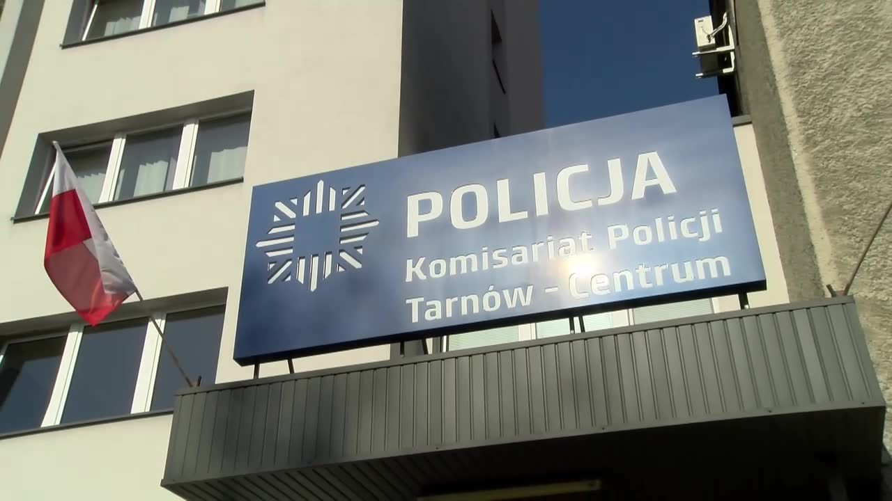 Niebezpieczna substancja na komisariacie Tarnów-Centrum