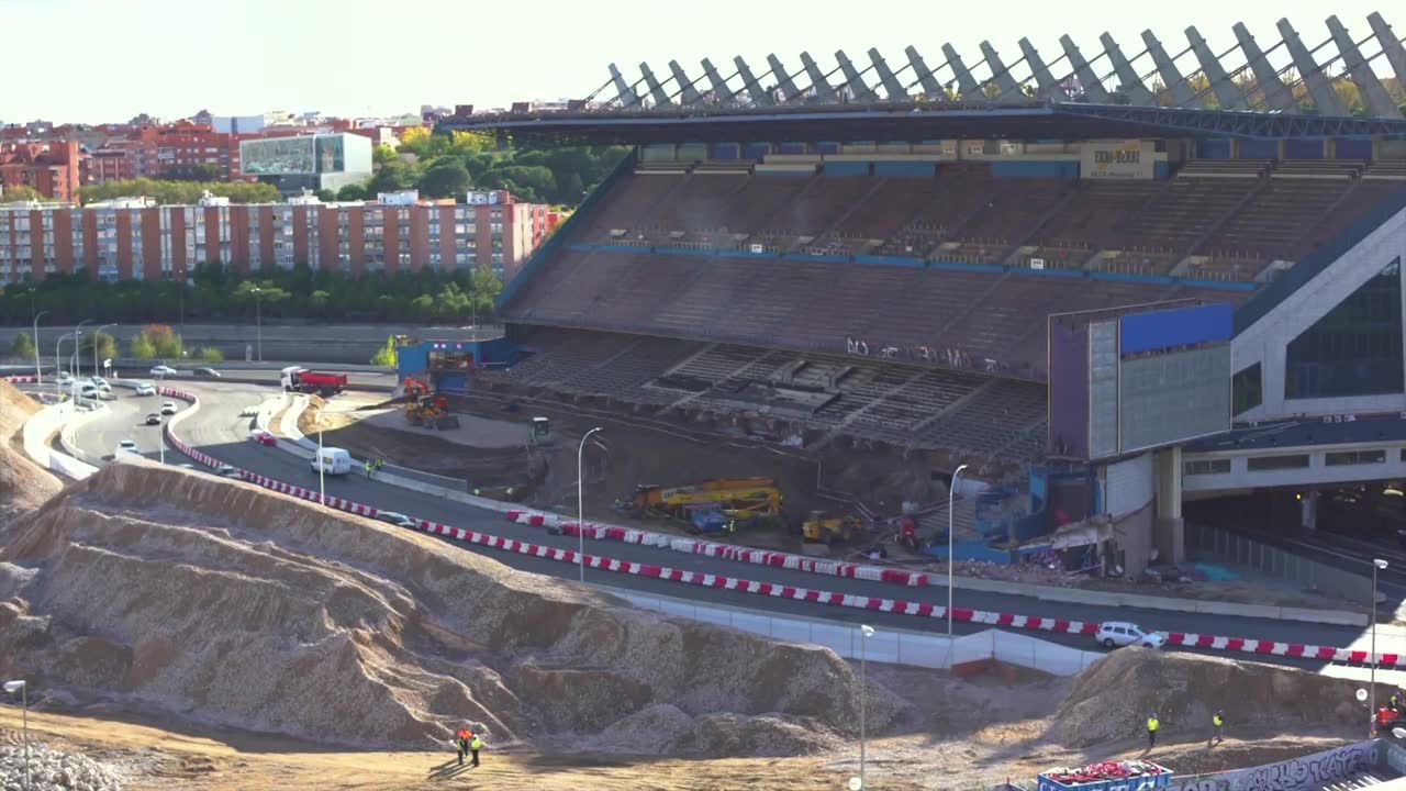 Autostrada pod… trybuną byłego stadionu Atletico Madryt. Ostatnie chwile Estadio Vicente Calderon