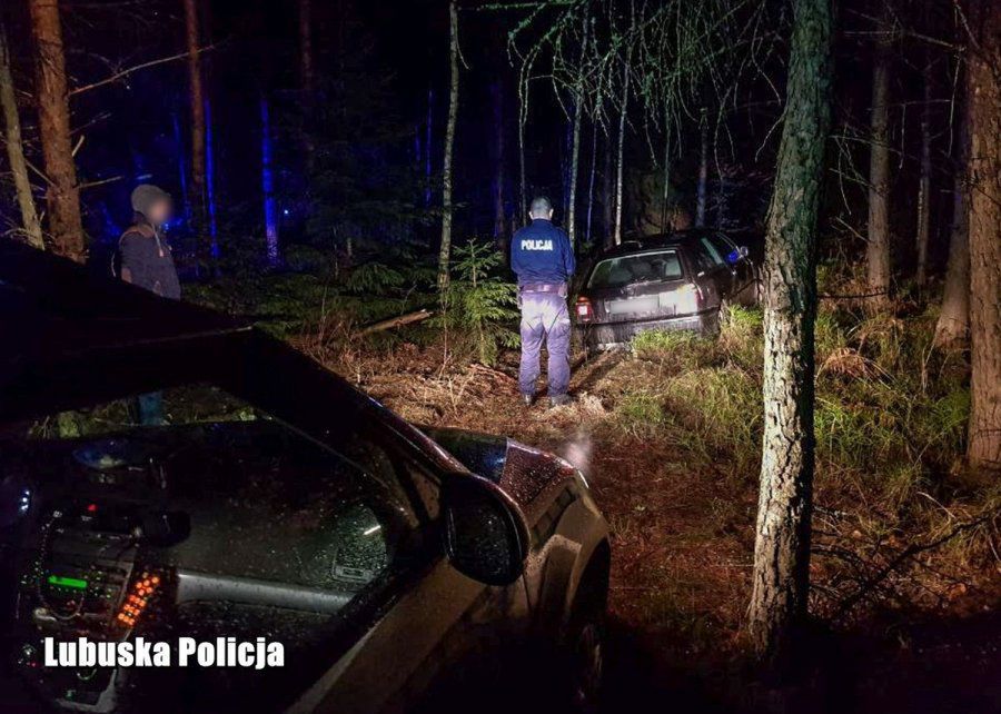 POŚCIG ZA SPRAWCĄ KRADZIEŻY PALIWA. MĘŻCZYZNA BYŁ POD WPŁYWEM NARKOTYKÓW