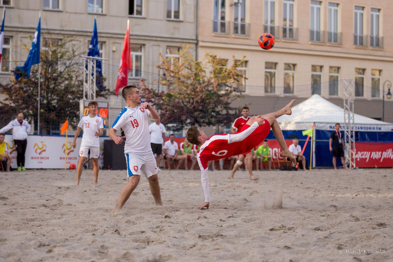 Polacy gromią Czechów na Lotto Plaży Wolności Poznań 2019