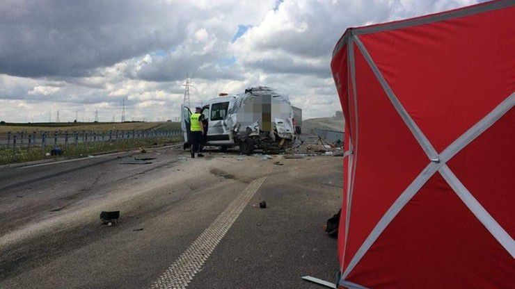 Drogowcy zginęli na obwodnicy Suwałk.