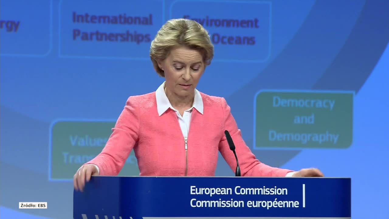 Ursula von der Leyen zaprezentowała kandydatów na komisarzy europejskich