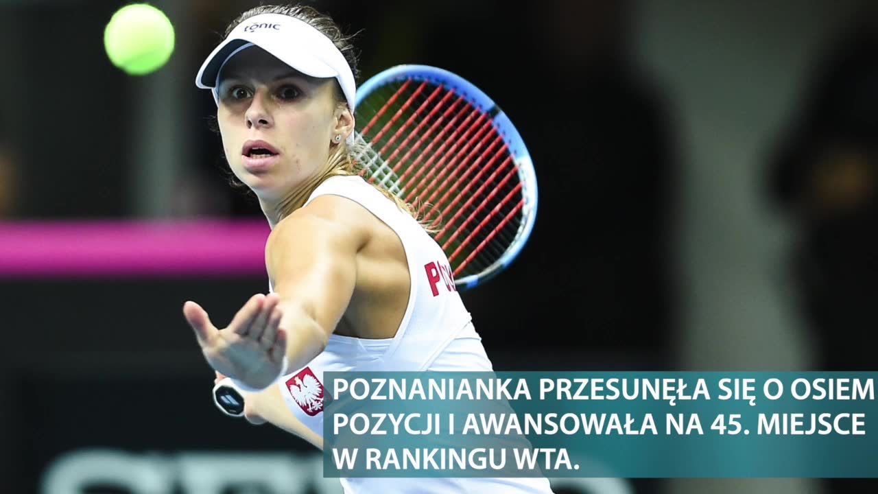 Nowy ranking ATP i WTA. Magda Linette w Top 50. Awans Kamila Majchrzak