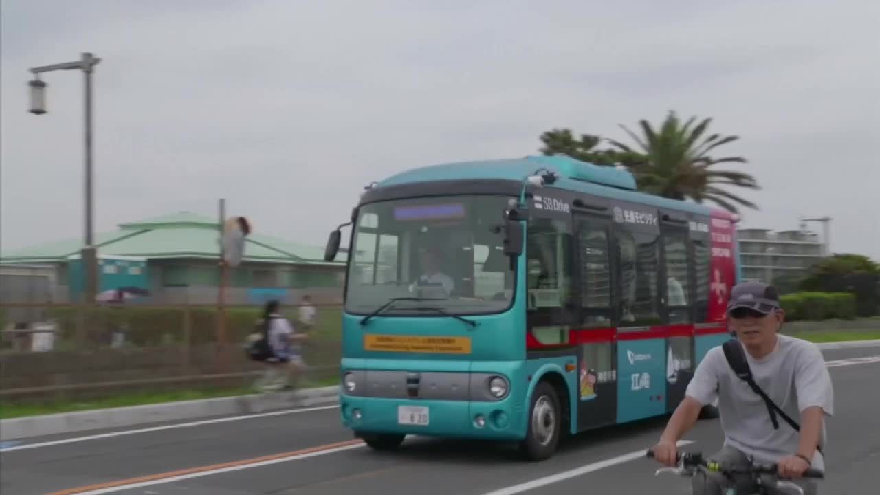 IO w Tokio: W Japonii trwają testy autonomicznych autobusów