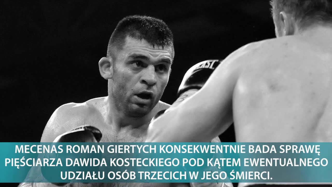 Mecenas Roman Giertych drąży temat śmierci Dawida Kosteckiego