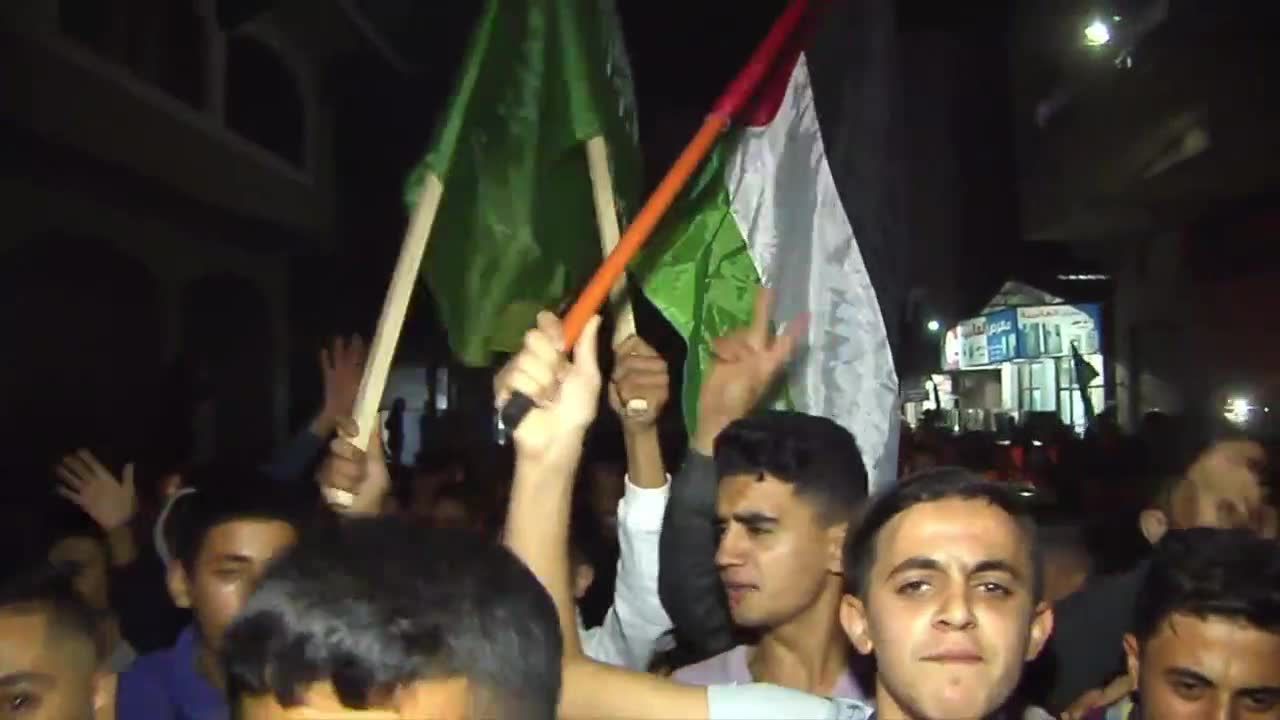 Radość na ulicach Gazy. Hamas ogłosił zawieszenie broni, Izrael jeszcze go nie potwierdził