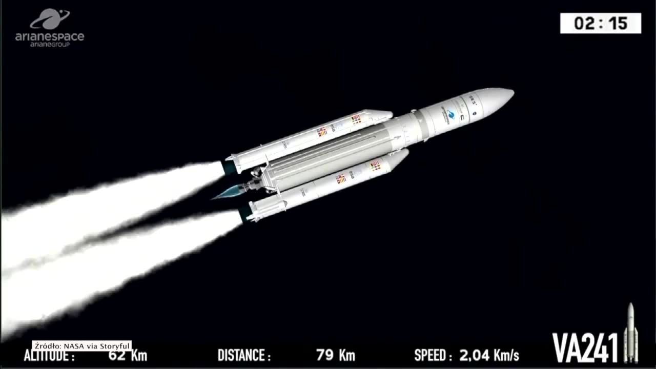 Problemy nie przeszkodziły NASA. Spektakularny start rakiety z satelitami do obserwacji atmosfery