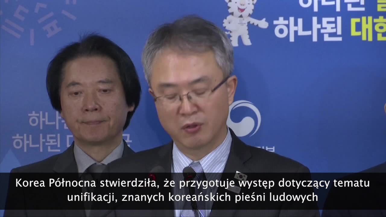 Igrzyska sprzyjają ociepleniu stosunków na Półwyspie Koreańskim, w Pjongczangu ma wystąpić trupa z Północy. “Przygotuje występ dotyczący unifikacji”