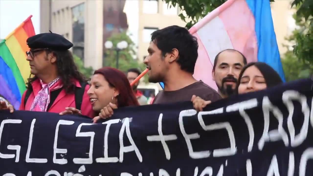 Środowiska LGBT protestowały przeciwko wizycie papieża Franciszka w Chile