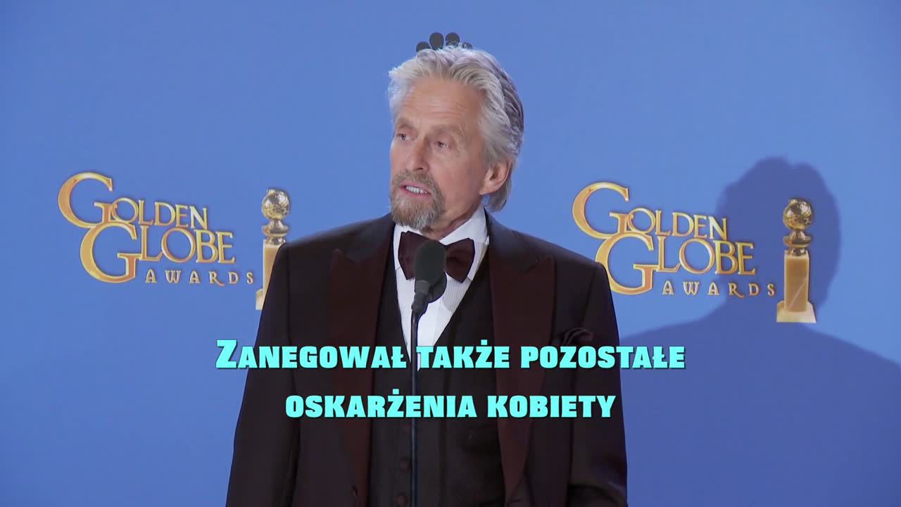 Michael Douglas zaprzeczył zarzutom o molestowanie seksualne, nim te ukazały się w mediach