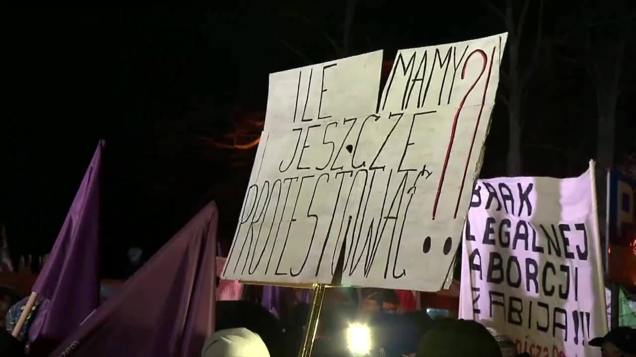 “Mam rozum, wolną wolę i chcę z tego korzystać”. Protest kobiet przed sejmem