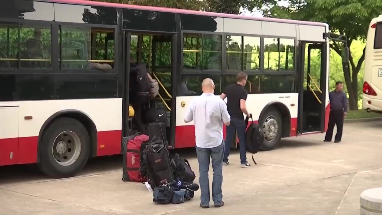 Ceremonia rozbiórki poligonu nuklearnego w Korei Północnej