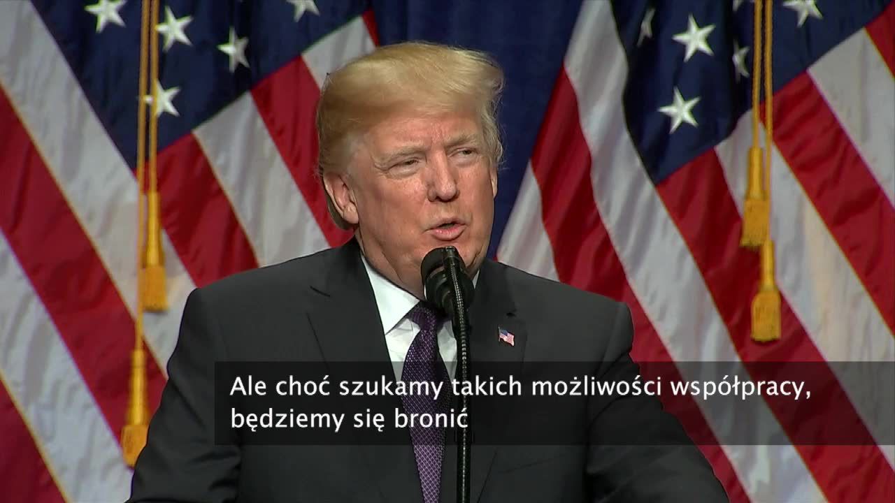 D. Trump: Stawiamy czoła rywalizującym z nami potęgom – Rosji i Chinom i będziemy walczyć o nasz kraj, jak nigdy dotąd