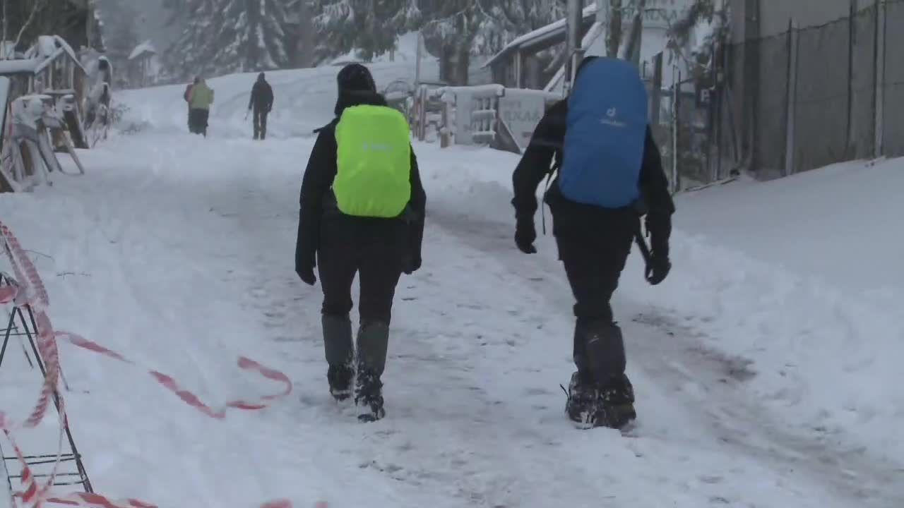 Zakopane całe w śniegu. Mieszkańcy i turyści zdziwieni