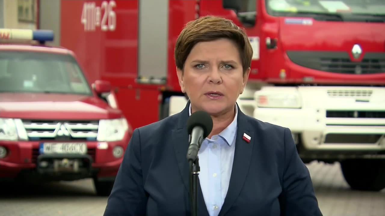 B. Szydło: Kończymy usuwanie skutków nawałnic