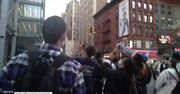 Policja aresztowała mężczyznę, który wdrapał się na budynek New York Timesa