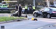 Wypadek policjanta eskortującego kawalkadę Melanii Trump. Funkcjonariusz trafił do szpitala