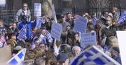 Demonstracja Greków w Nowym Jorku. Domagają się obrony granic ojczyzny przed migrantami