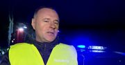 Dwie osoby zginęły w wypadku w woj. łódzkim. Samochód uderzył w drzewo i stanął w płomieniach