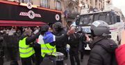 Gaz łzawiący na ulicach Paryża. Policja starła się z przeciwnikami reformy emerytalnej
